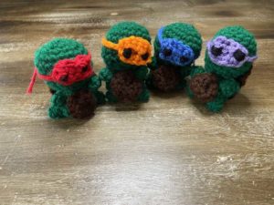 Crochet Ninja Turtles